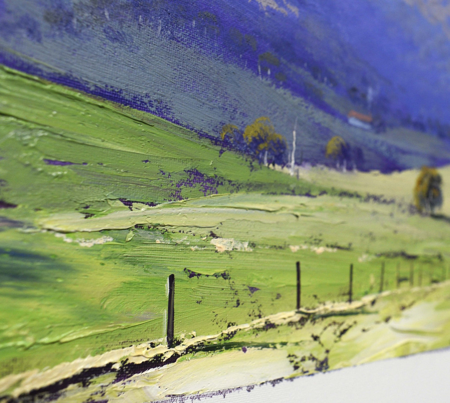 Spring Green landscape Painting
