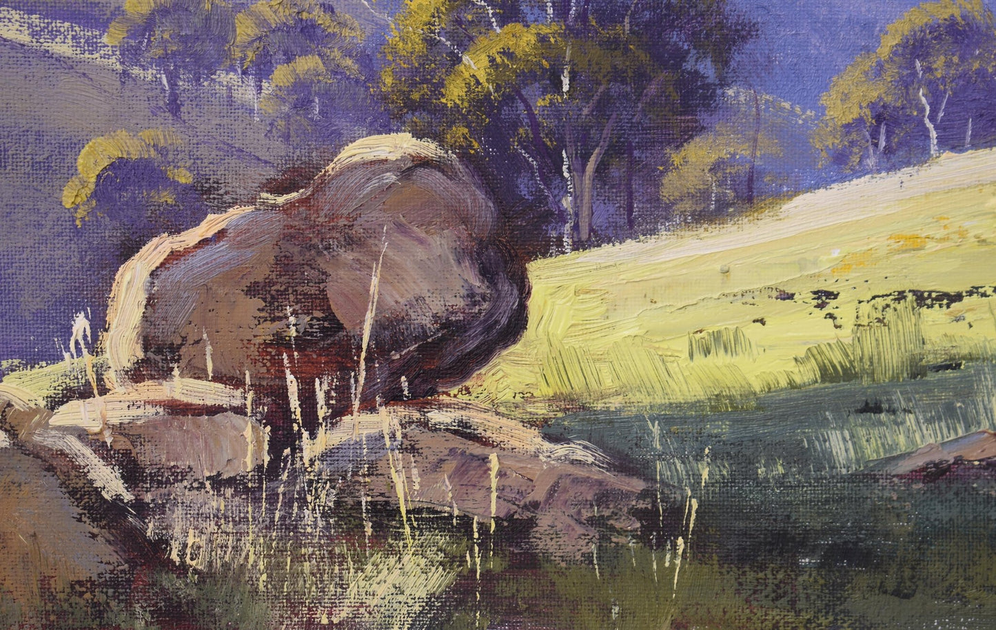 Central West nsw Landscape painting by Graham Gercken