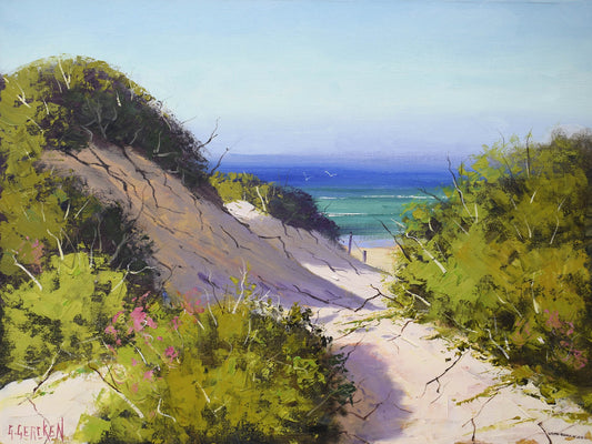 Australian Beach Painting by Graham Gercken