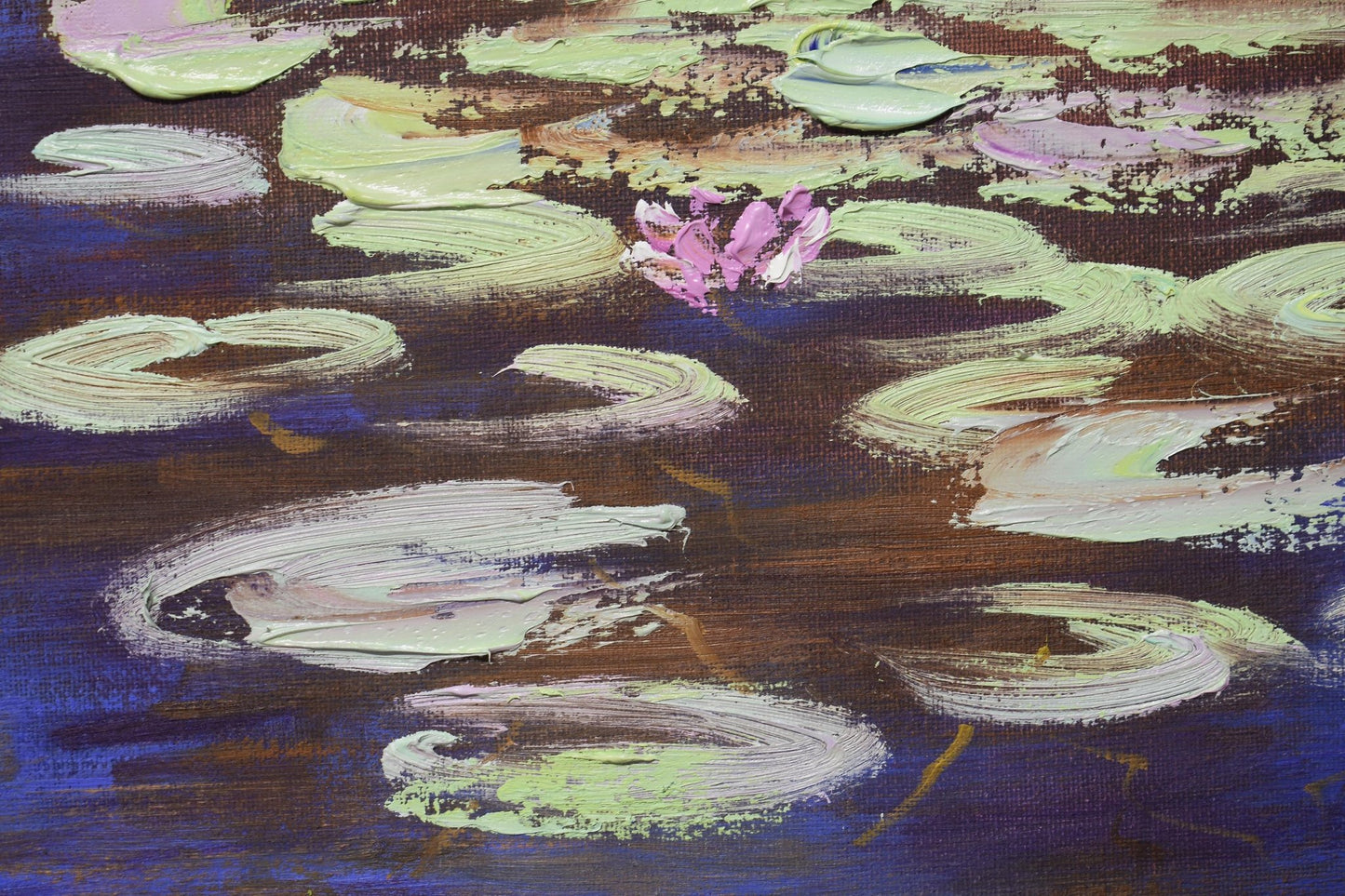 Lily Pond painting by Graham Gercken