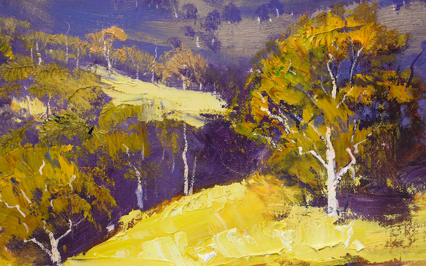 Blue Mountains Valley Painting by Graham Gercken