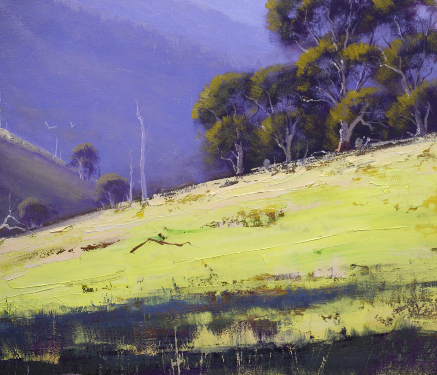 Large Australian Landscape Painting by Graham Gercken