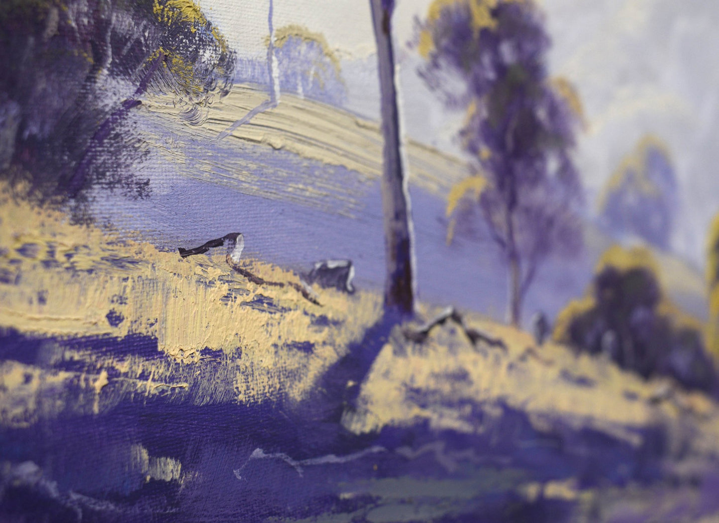 Original Australian Landscape Painting – Hand-Painted Nature Artwork on Canvas