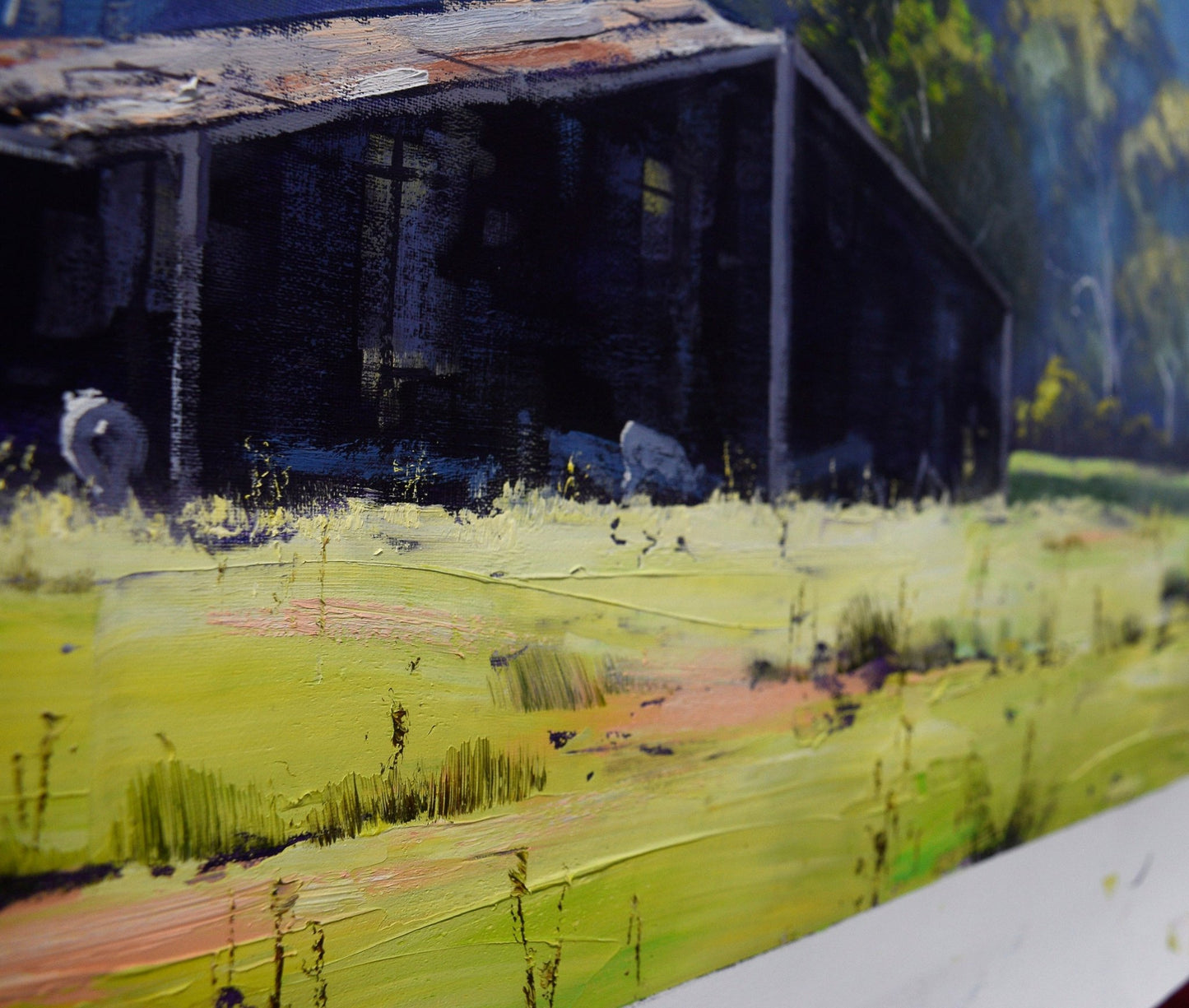 Stunning Valley scene from the Blue Mountains Original Painting