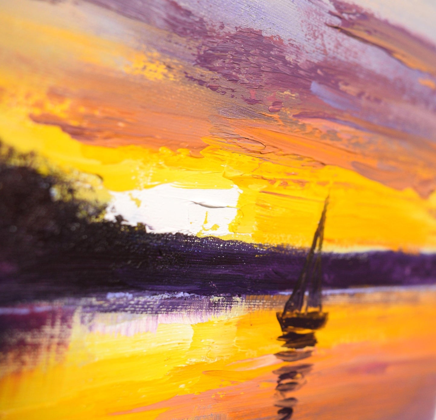 Ocean Sunset Painting