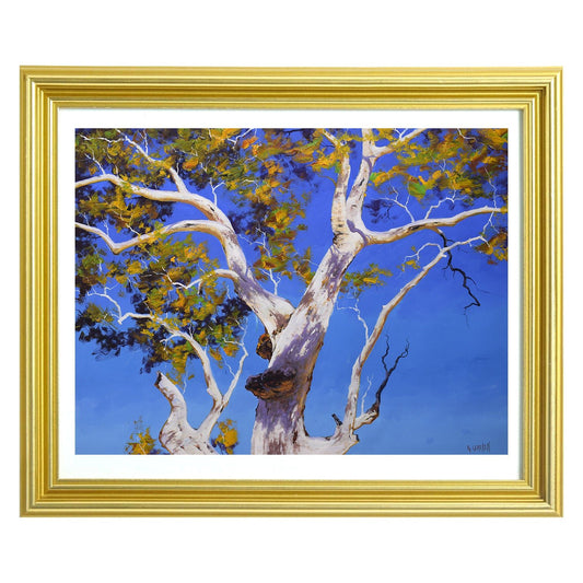 Large Australian Gum Tree painting by Graham Gercken