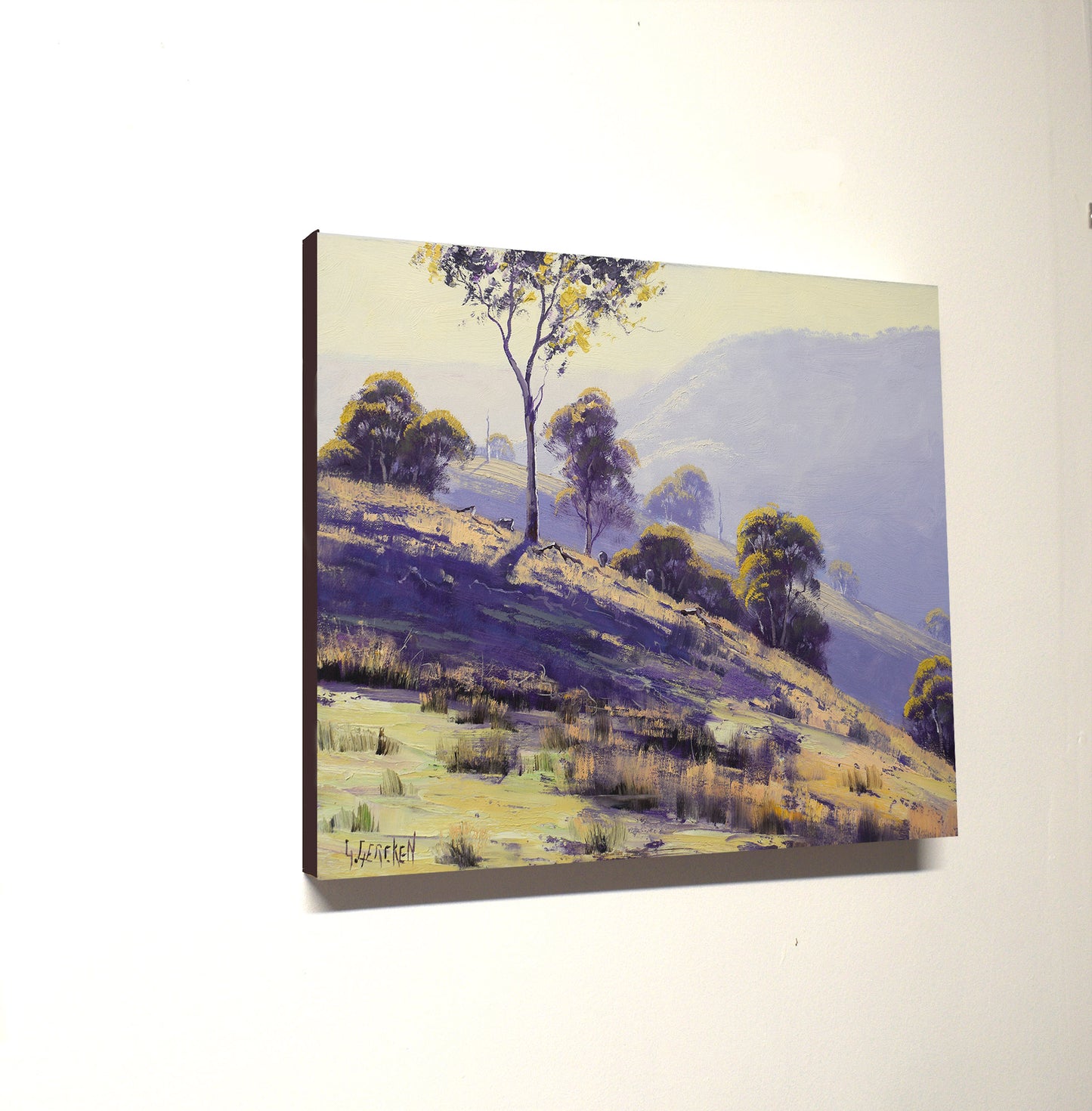 Original Australian Landscape Painting – Hand-Painted Nature Artwork on Canvas