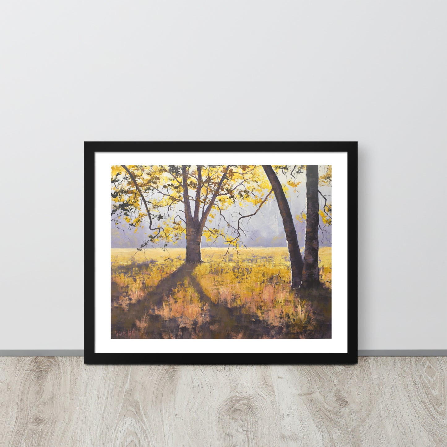 Summer Trees Framed Print