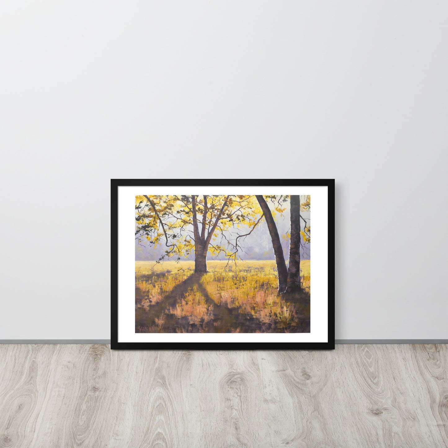 Summer Trees Framed Print