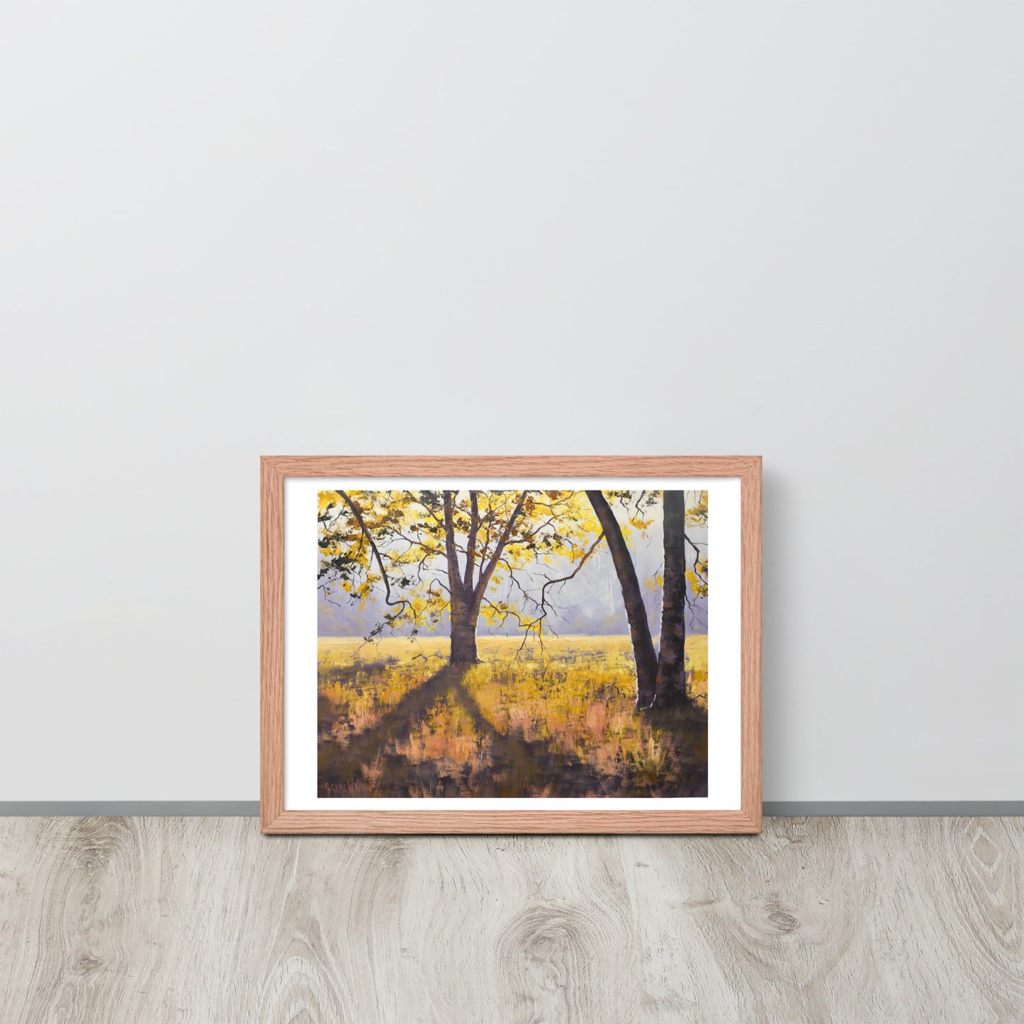 Summer Trees Framed Print