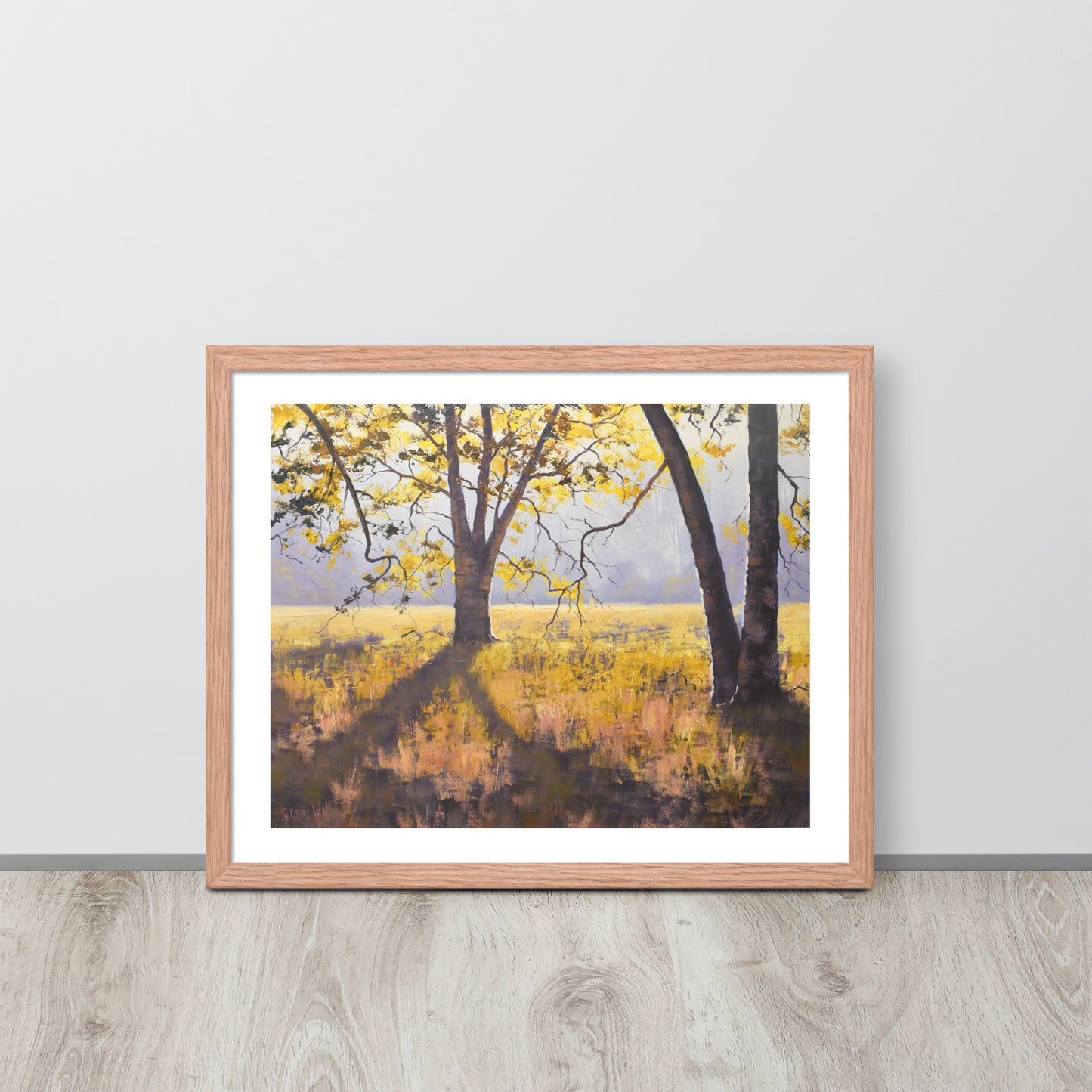 Summer Trees Framed Print