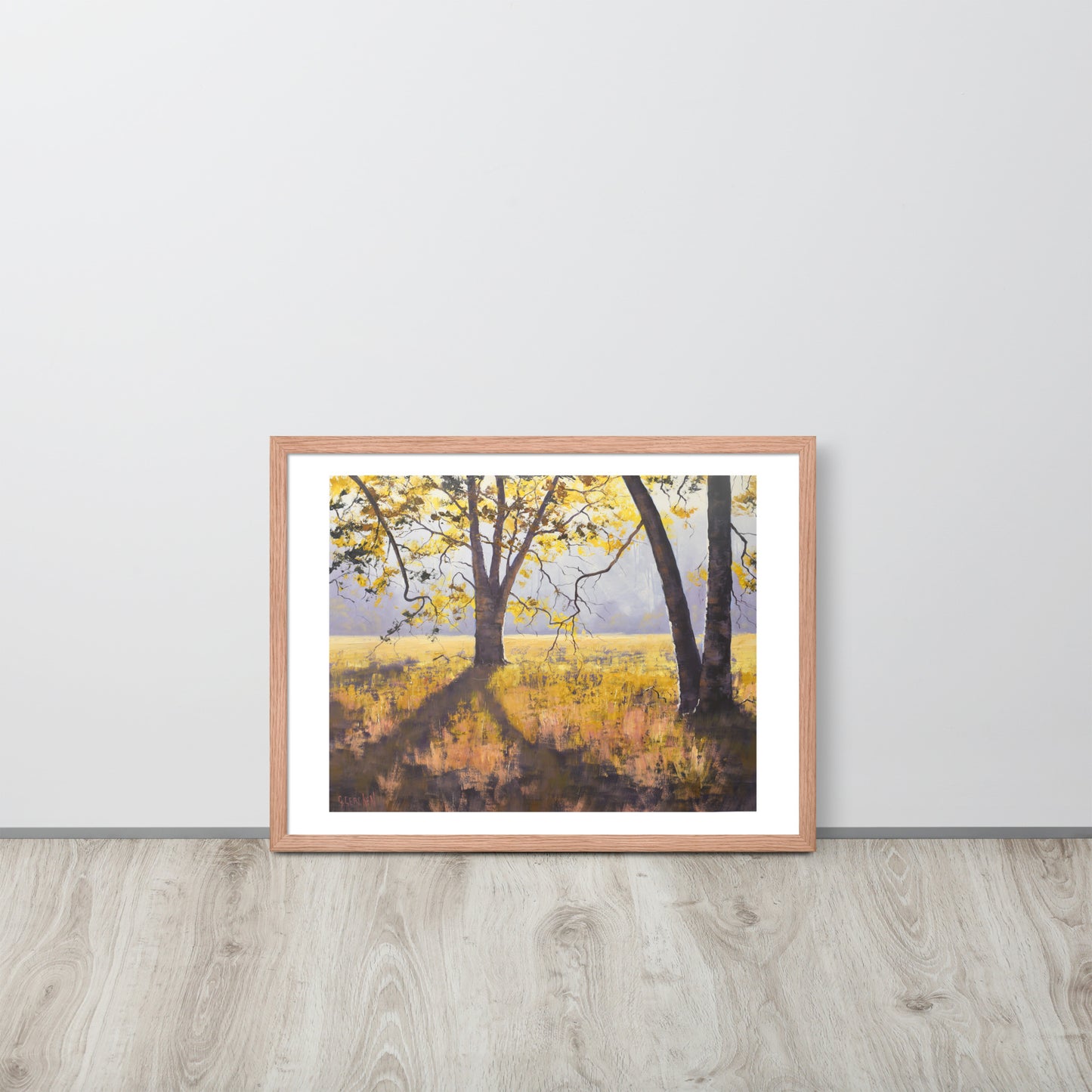 Summer Trees Framed Print