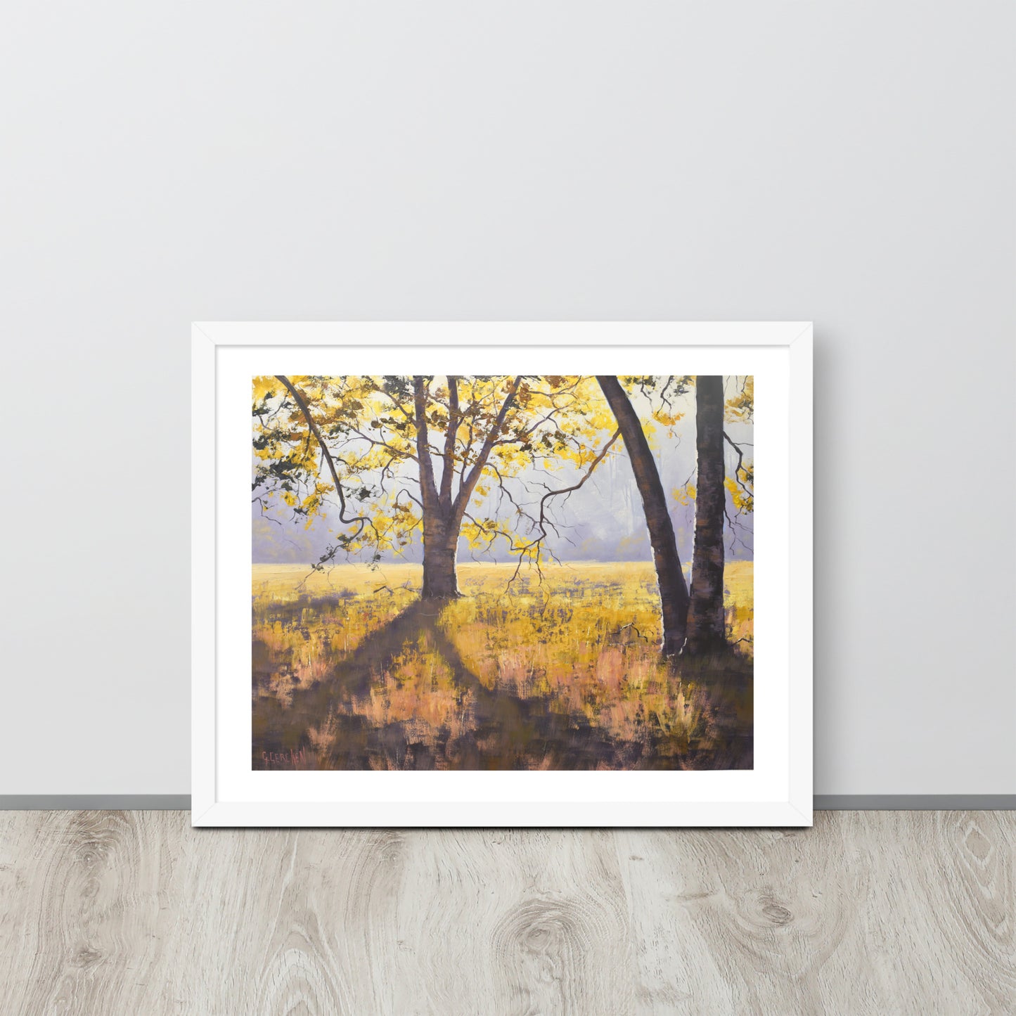 Summer Trees Framed Print