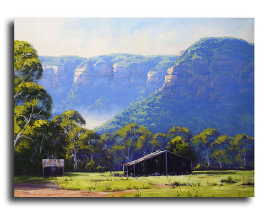 Stunning Valley scene from the Blue Mountains Original Painting