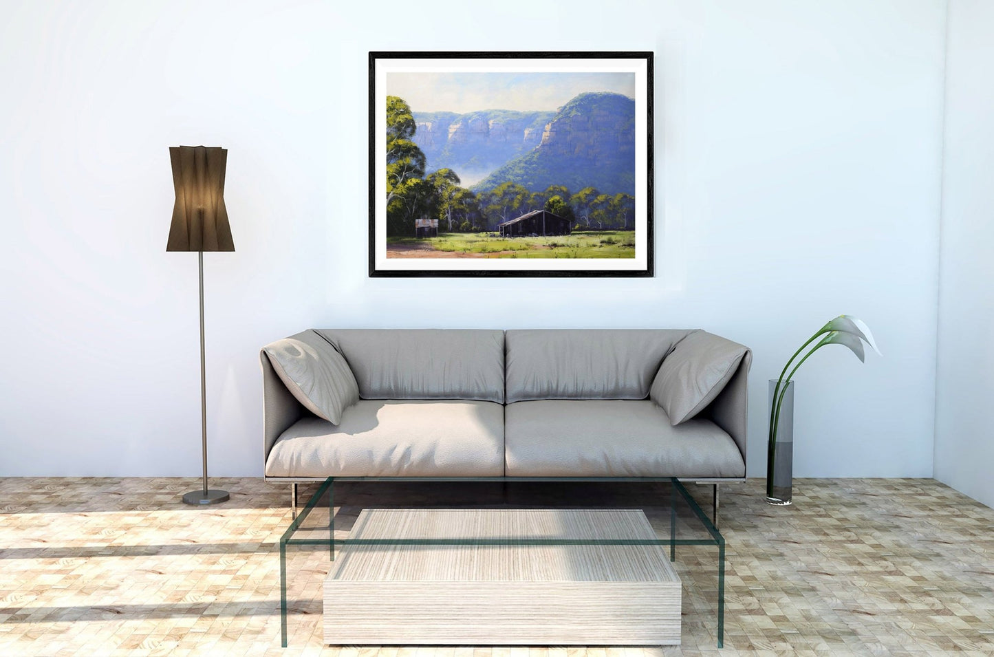 Stunning Valley scene from the Blue Mountains Original Painting