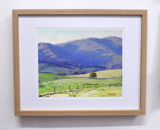 Spring Green landscape Painting