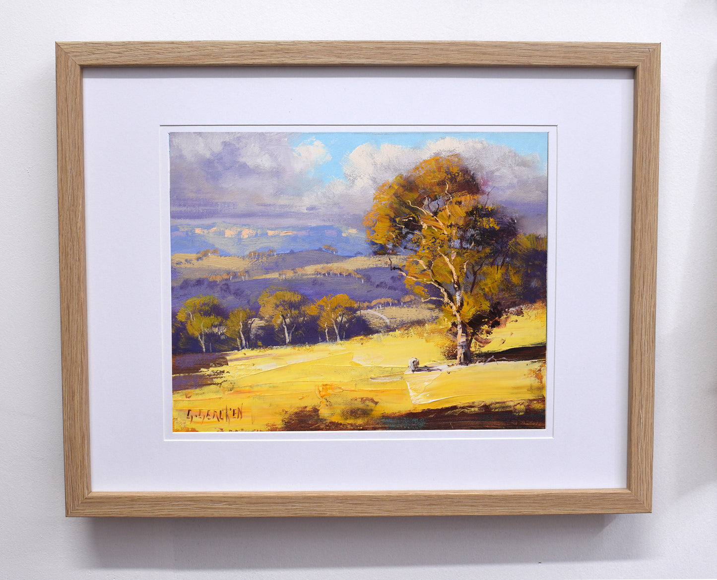 Mudgee Landscape with Gum Trees