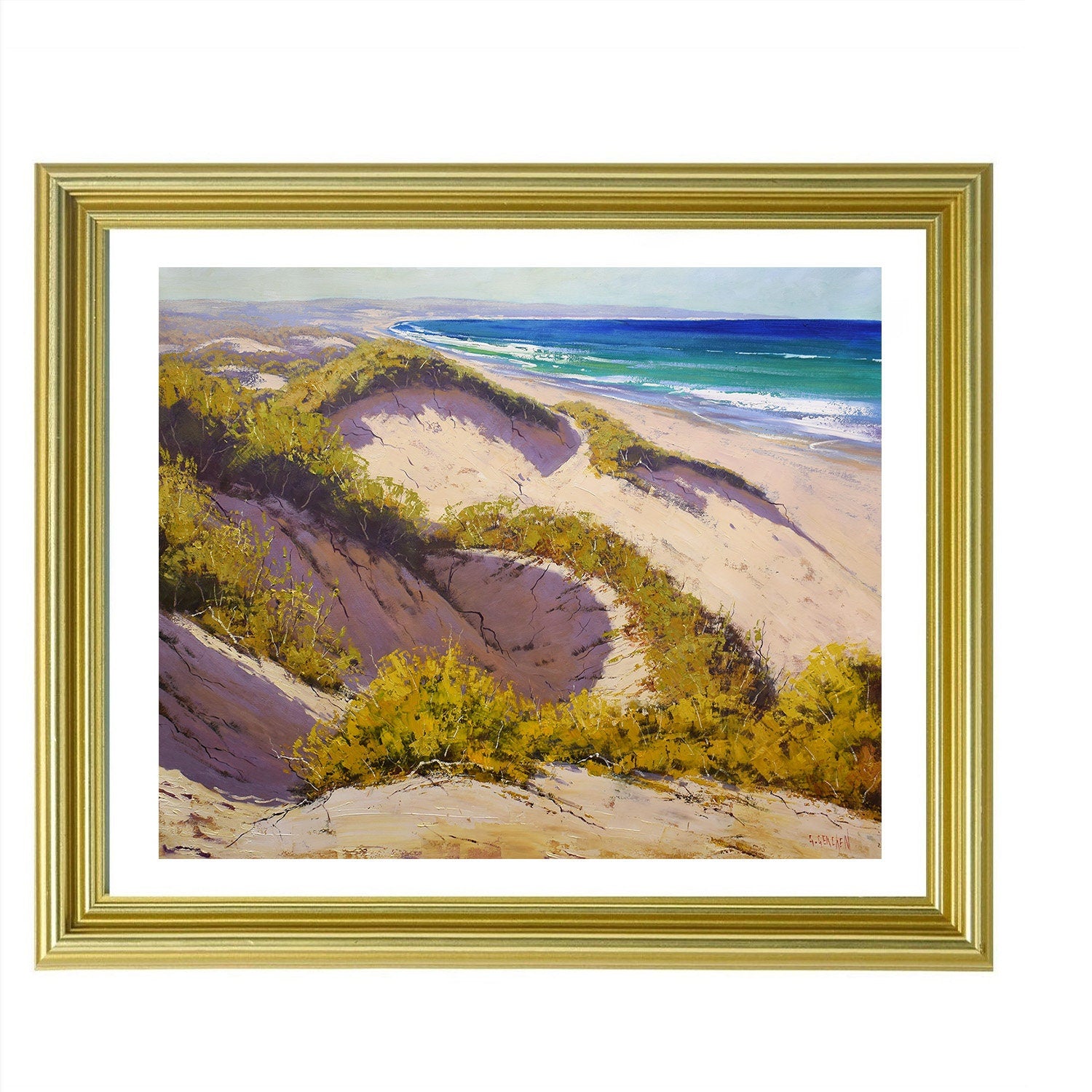 large-sand-dune-painting  frame