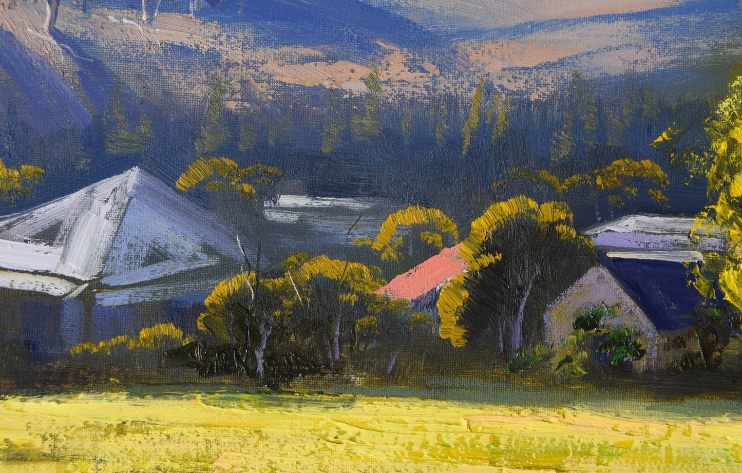 Sofala nsw landscape original oil painting