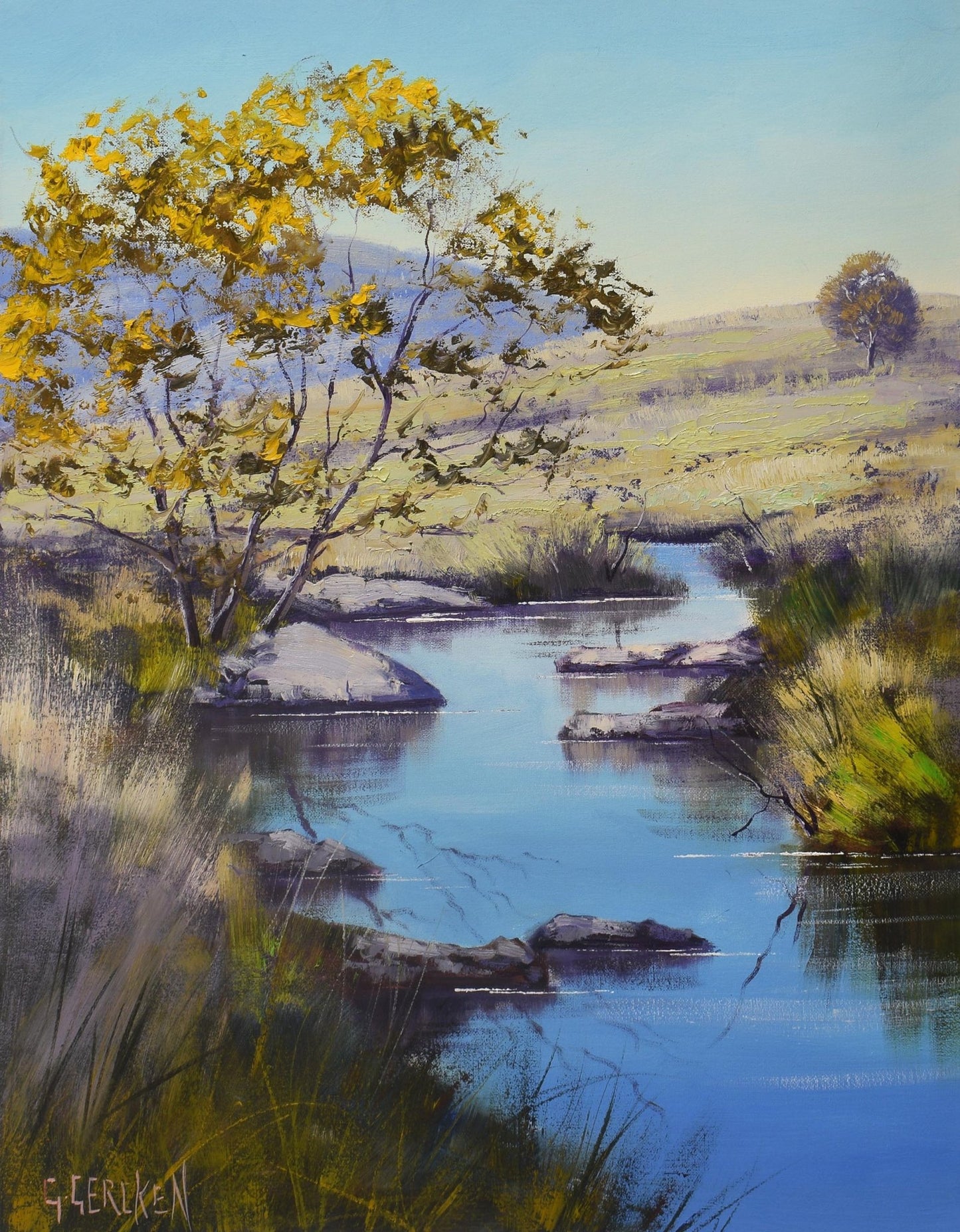 river-painting